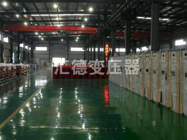 怀化变压器车间一角